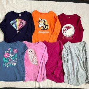 7 Girl’s Tops Size 10-12